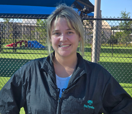 a woman smiling at camera