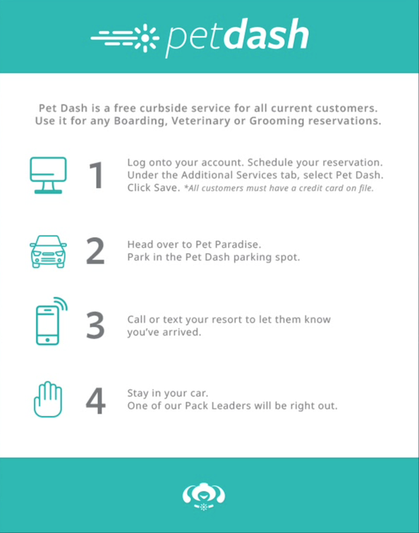 steps for pet dash